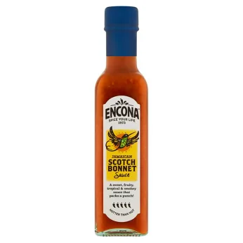 Εξαιρετικά Καυτερή Σάλτσα με Πιπεριά Scotch Bonnet 220ml ENCONA