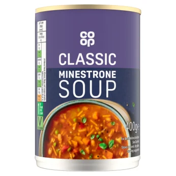 Minestrone Soup 400g CO OP