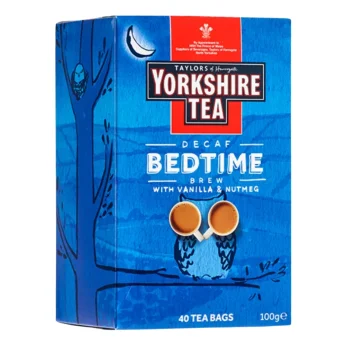 Μαύρο Τσάι Ντεκαφεϊνέ με Αρωματικά 40 φακελάκια 100g TAYLORS OF HARROGATE