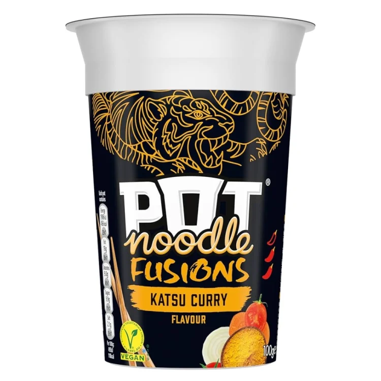 Katsu Curry Instant Noodles 100g POT NOODLE