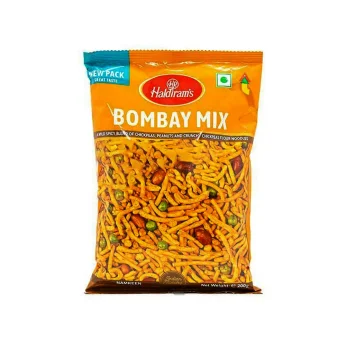 Αλμυρό Σνακ Πικάντικων Ξηρών Καρπών Βομβάης 200g HALDIRAM'S