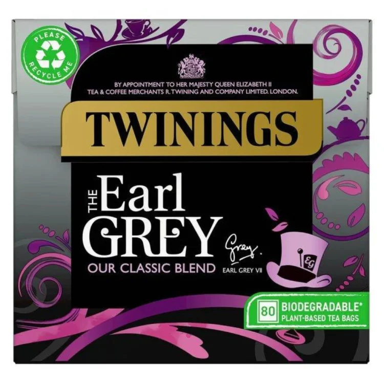 Earl Grey Tea 80s TWININGS