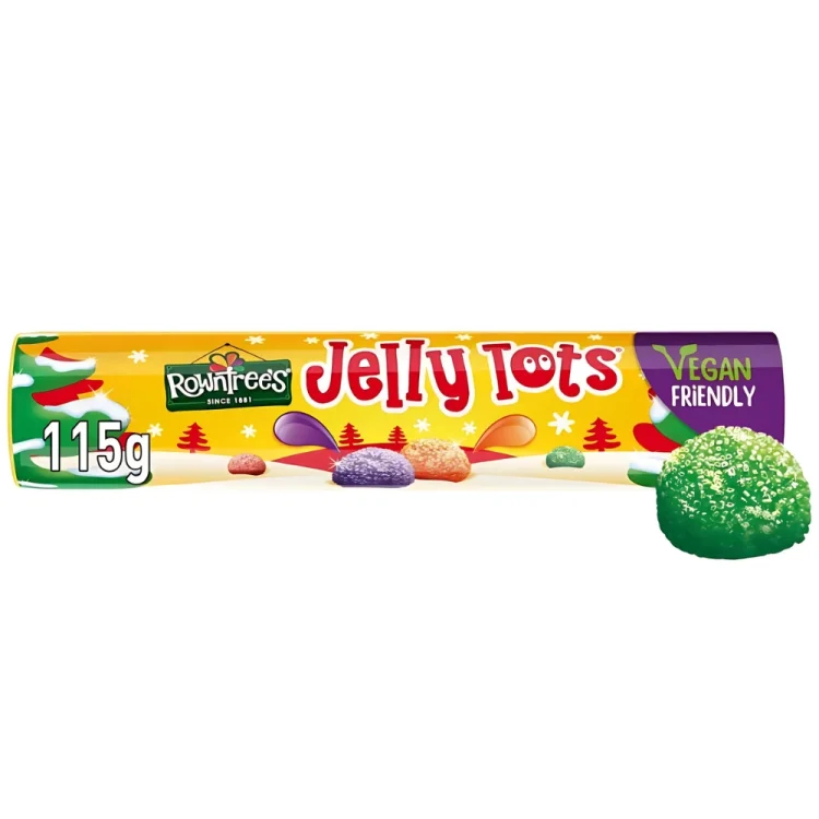 Jelly Tots Giant Giant Tube 115g ROWNTREE