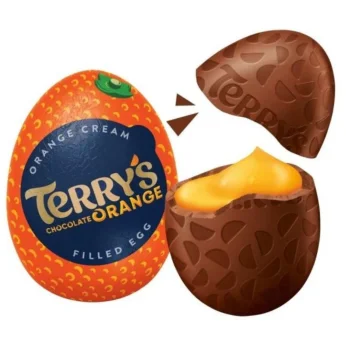 Σοκολατένιο Αβγό Με Γέμιση Κρέμας Πορτοκαλιού 34g TERRYS