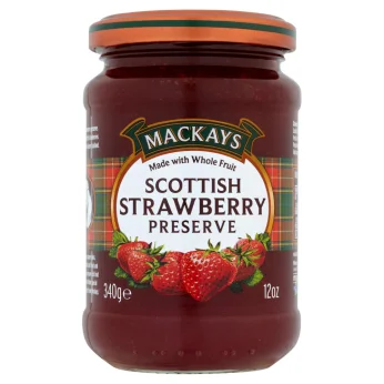 Σκωτσέζικη Μαρμελάδα Φράουλα 340g MACKAYS