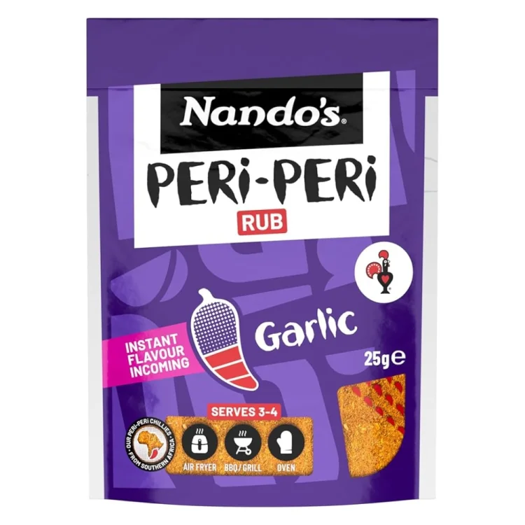 Peri Peri Garlic Seasoning Rub 25g NANDO'S