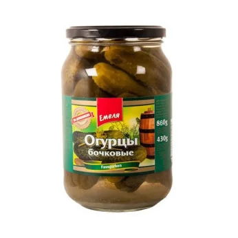 Pickled Barrel Cucumbers 860g EMELA