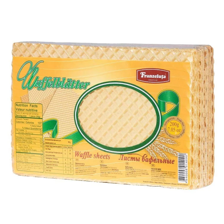 Φύλλα Βάφλας 200g FRANZELUTA