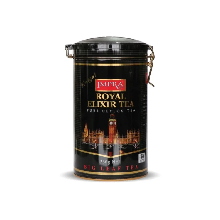 Ceylon Black Leaf Tea Royal Elixir Knight 250g IMPRA