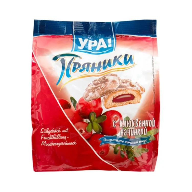 Πριάνικι Με Γέμιση Κράνμπερι (Пряники) 250g YPA!