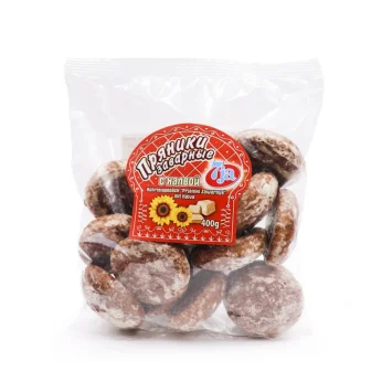 Pryaniki Biscuits With Halva (Пряники) 400g 7JA