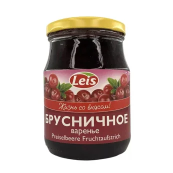 Μαρμελάδα Κόκκινο Μύρτιλο 430g Leis