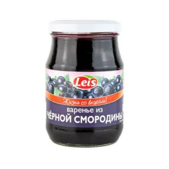 Μαρμελάδα Μαύρο Φραγκοστάφυλο 430g Leis