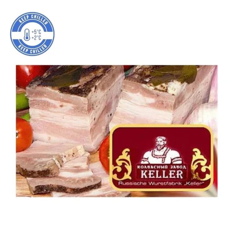 Cooked Speck Derevenskoje 300g KELLER