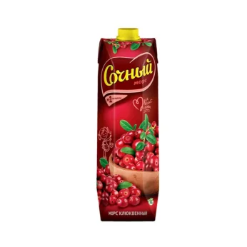 Fruit Drink Cranberry 1Lt сочный