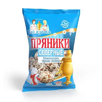 Pryaniki Biscuits Zavarnie (Пряники) 400g Чай вдвоем