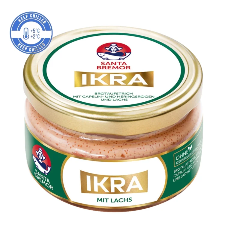 Smoked Capelin & Salmon Spread 160g SANTA BREMOR