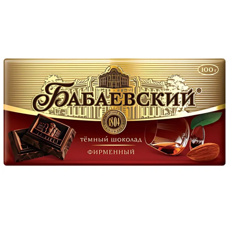 Dark Chocolate Bar Firmennyi - Шок. плитка 