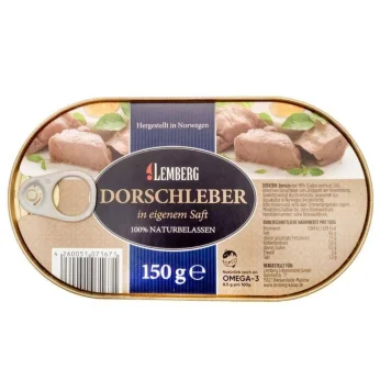 Συκώτι Μπακαλιάρου 150g LEMBERG