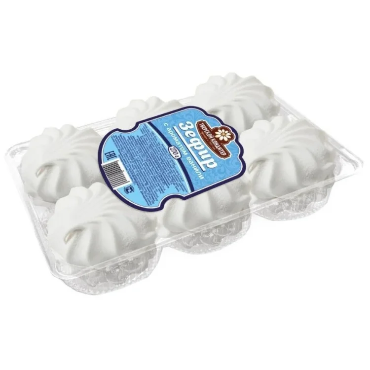Marshmallow Zefir Vanilla  Flavour - Тверской кондитер Зефир со вкусом ванили 250g TVERSKOJ KONDITER
