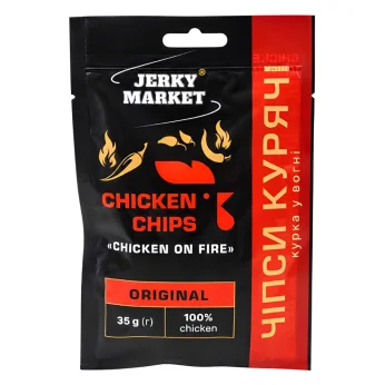 Chicken Chips On Fire 35g JERKY MARKET