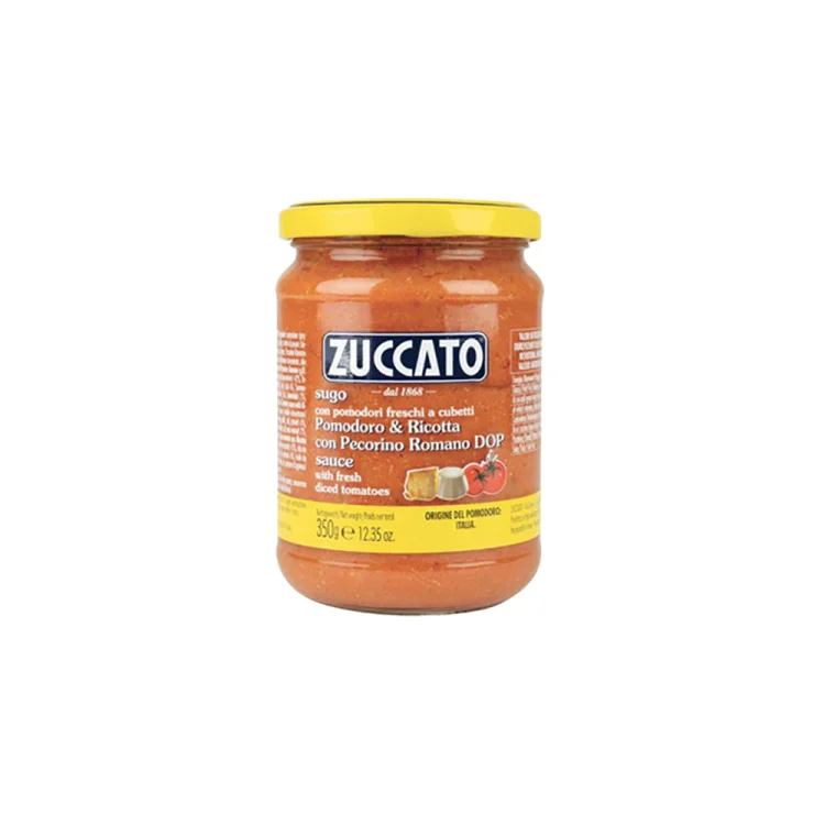 Σάλτσα Τομάτας με Ρικότα και Πεκορίνο 370ml ZUCCATO