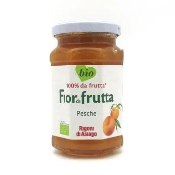 Βιολογική Μαρμελάδα Ροδάκινο 100% Φρούτο 250g RIGONI DI ASIAGO