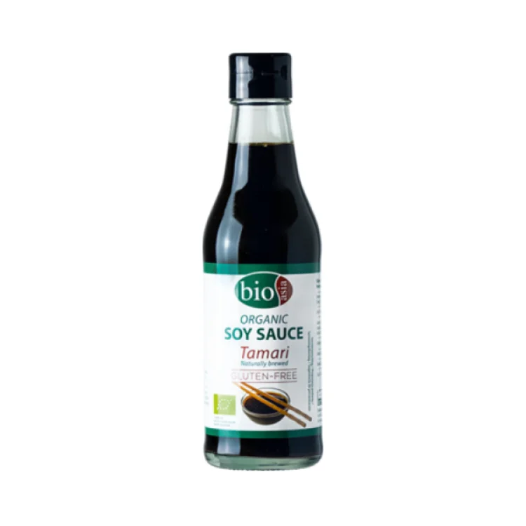 Tamari Organic Soy Sauce Gluten Free 250ml BIOASIA
