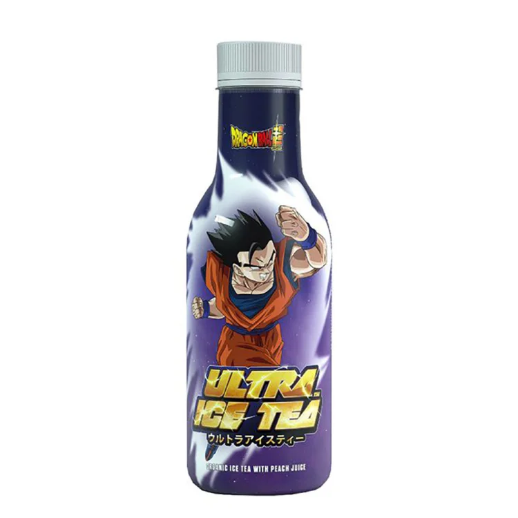 Βιολογικό Παγωμένο Τσάι με Γεύση Ροδάκινο Dragon Ball Gohan 500ml ULTRA ICE TEA Βιολογικό Παγωμένο Τσάι με Γεύση Ροδάκινο Dragon Ball Gohan 500ml ULTRA ICE TEA