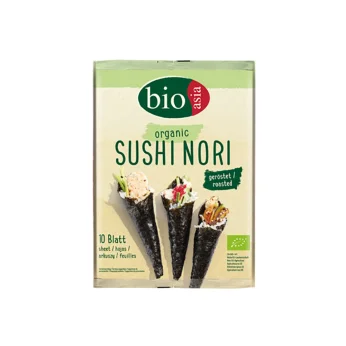 Φύλλα Φυκιών Σούσι Νόρι Βιολογικά 10 φύλλα 25g BIOASIA