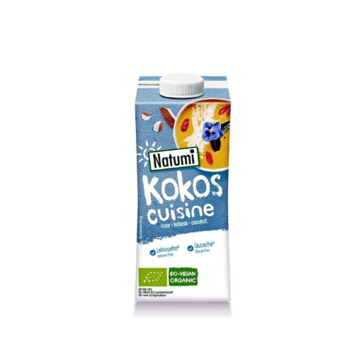 Organic Coconut Cream 200ml NATUMI