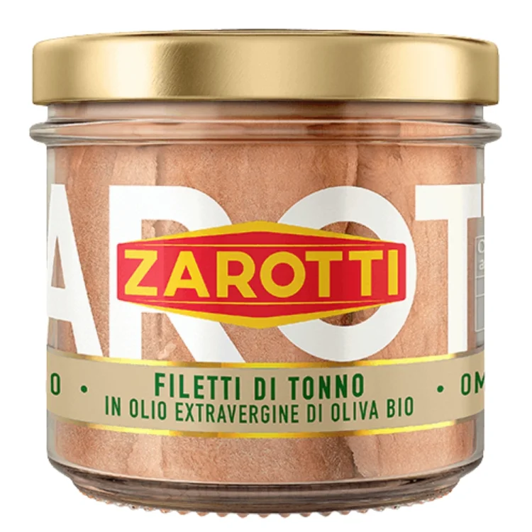 Φιλέτο Τόνου σε Βιολογικό Ελαιόλαδο 110g ZAROTTI