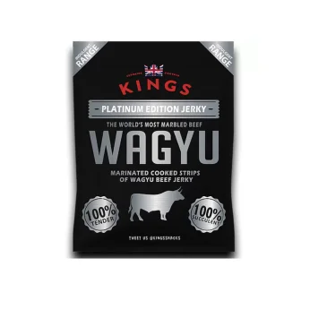 Σνακ Αποξηραμένου Βοδινού Κρέατος Wagyu 25g KINGS