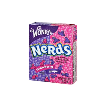 Καραμελάκια Nerds με Γεύση Σταφύλι & Φράουλα 46,7g WONKA