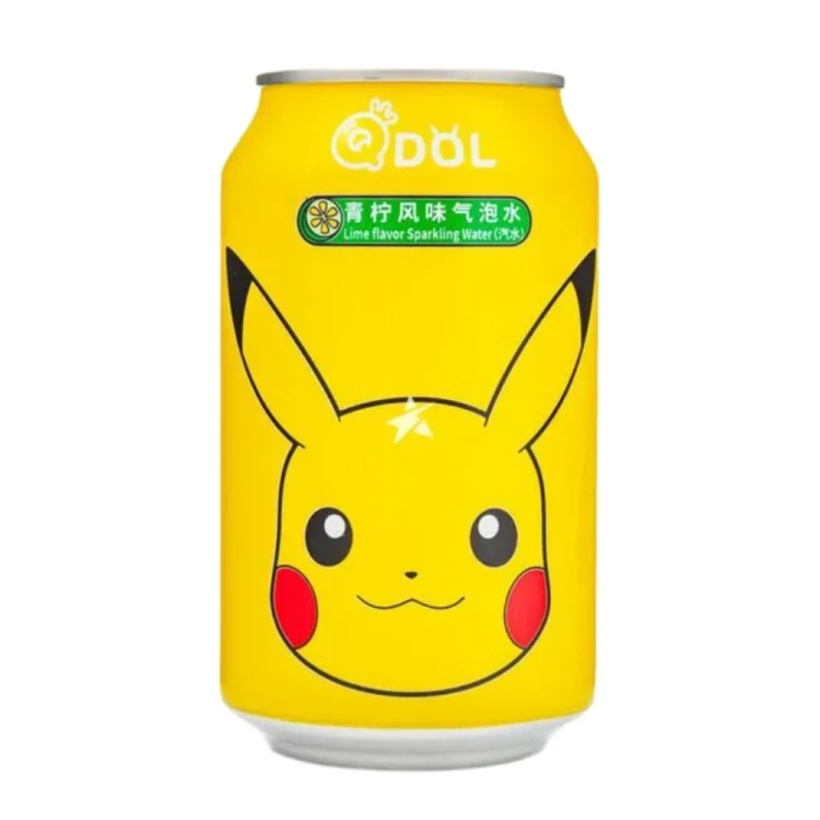 Pokemon Pikachu Lime Soda 330g QDOL