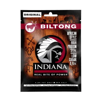 Σνακ Αποξηραμένου Βοδινού Κρέατος Biltong 25g INDIANA