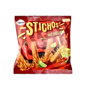 Chili & Lime Flavored Tortilla Chips 50g STICHOS