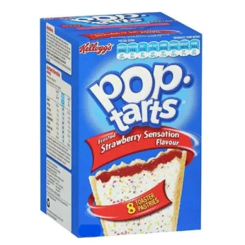 Ταρτάκια με Φράουλες POP TARTS 384 g KELLOGG'S