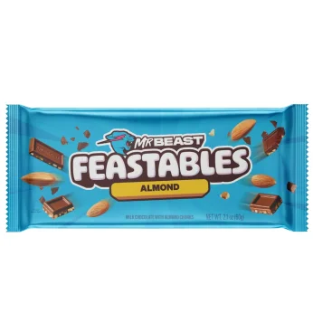 Feastables Almond Milk Chocolate 60g MR BEAST