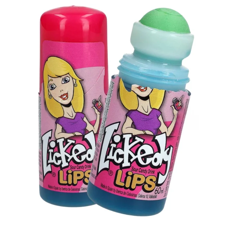 Υγρό Ζαχαρωτό με γλυκόξινη Γεύση 60ml LICKEDY LIPS