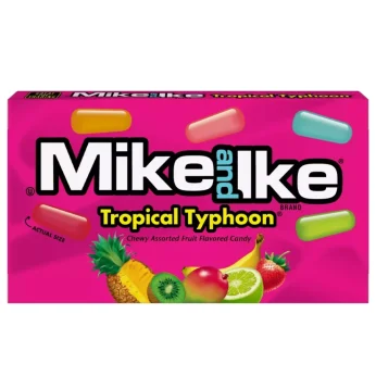 Ανάμεικτες Μαλακές Καραμέλες Tropical Typhoon 120g MIKE AND IKE