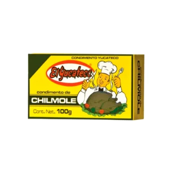 Chilmole Pasta Negra 100g EL YUCATECO