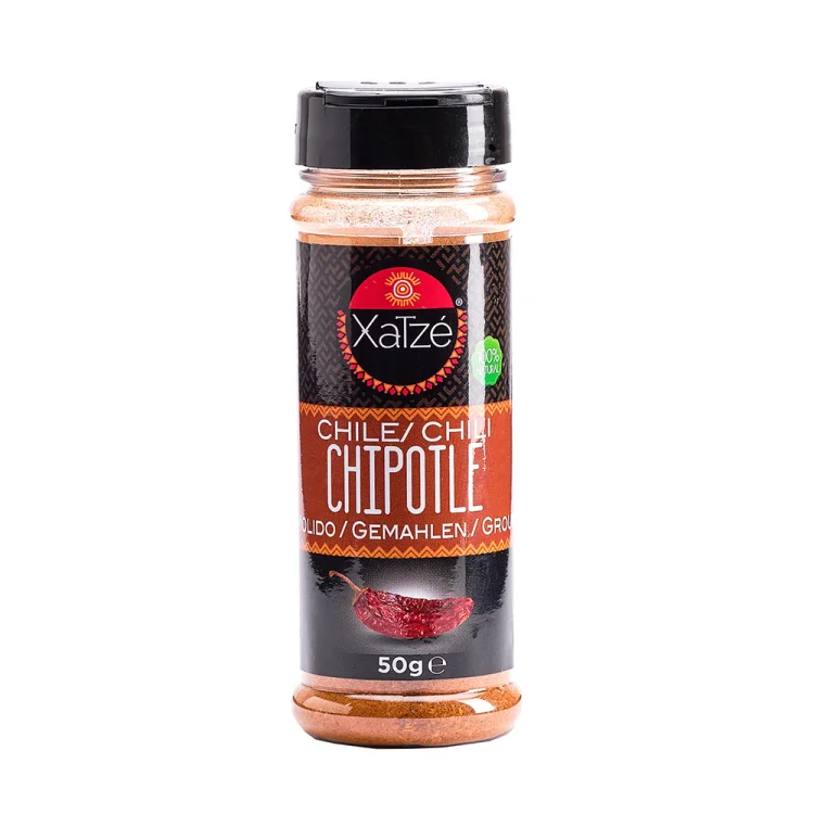 Αποξηραμένο Τσίλι Τσιπότλε σε Σκόνη 50g XATZE