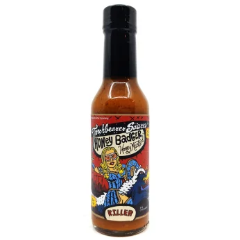 Honey Badger Extra Hot Honey Mustard 142g TORCHBEARER