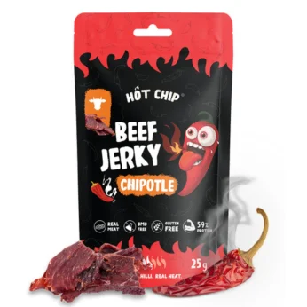 Hot Chipotle Flavored Jerky Snack 25g HOT CHIP